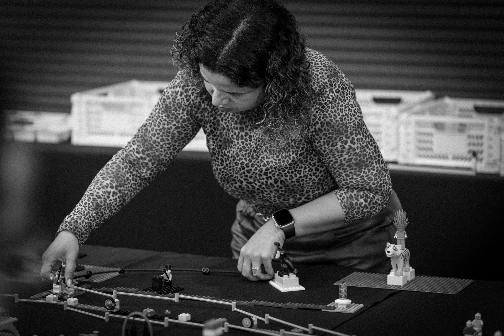 Facilitação com Lego Serious Play em workshop de liderança